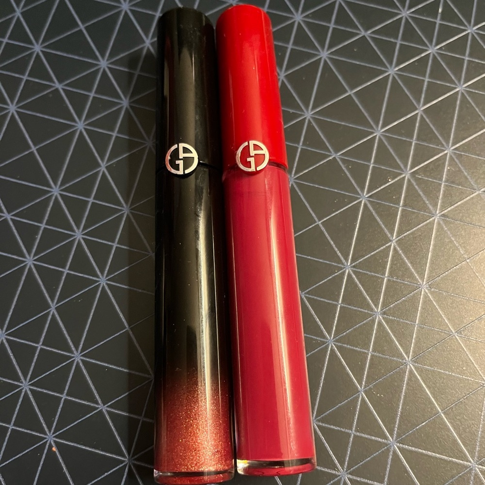 Giorgio Armani Liquid Lipstick Lip Stain 502 DUO